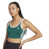 adidas Originals 3S BRA TOP JD4614 Green Image 2
