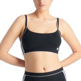 adidas Originals ADICOLOR COMFORT FLEX COTTON SCOOPED BRALETTE 4A0261-000 Μαύρο Εικόνα 