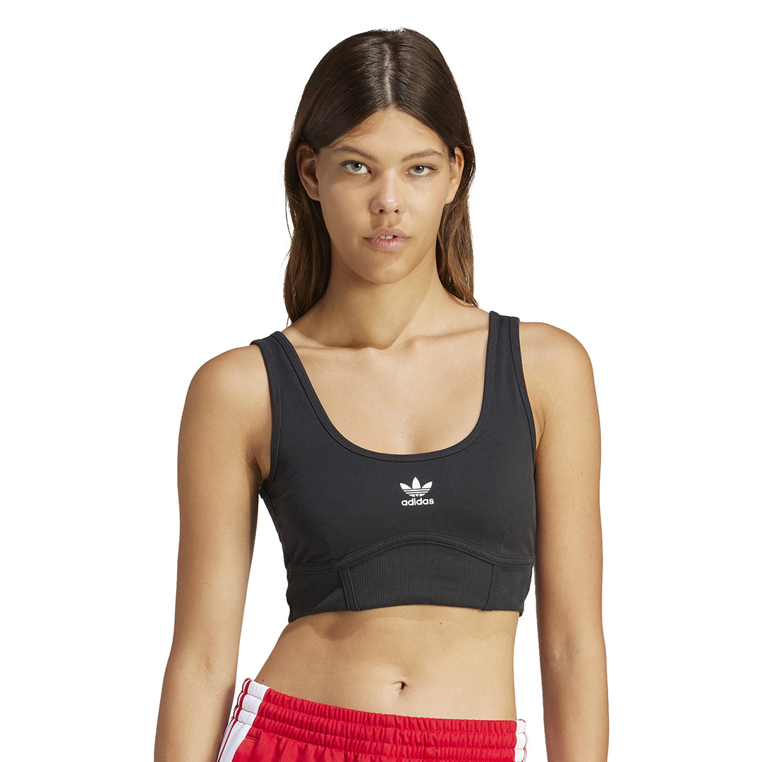 adidas Originals TREFOIL BRA IU2411 Μαύρο