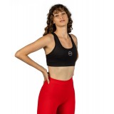 GSA RACERBACK PERFORMANCE SPORTS BRA 1721106004-JET BLACK Μαύρο Εικόνα 0
