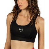 GSA RACERBACK PERFORMANCE SPORTS BRA 1721106004-JET BLACK Μαύρο Εικόνα 2