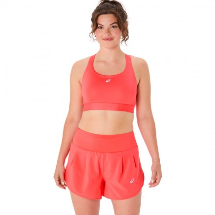 ASICS ROAD COMPRESSION BRA 2012C995-701 Κοραλί