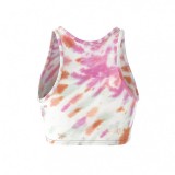 VANS LONGLINE RACERBACK WASH BRALETTE VN000386WHT-WHT Colorful Image 0