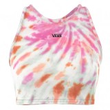 VANS LONGLINE RACERBACK WASH BRALETTE VN000386WHT-WHT Colorful Image 1