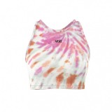 VANS LONGLINE RACERBACK WASH BRALETTE VN000386WHT-WHT Colorful Image 