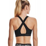 UNDER ARMOUR CROSSBACK MID BRA 1361034-001 Black Image 0
