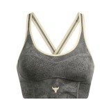 UNDER ARMOUR PROJECT ROCK LG LL INFTY PT BRA 1384161-709 Grey Image 3