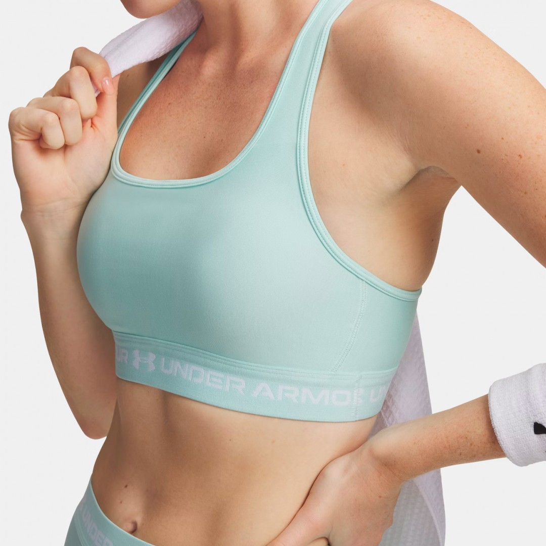 UNDER ARMOUR CROSSBACK MID BRA 1361034-703 Οινοπνευματί