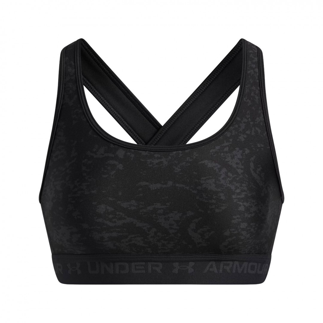 UNDER ARMOUR CROSSBACK MID PRINT 1361042-013 Black