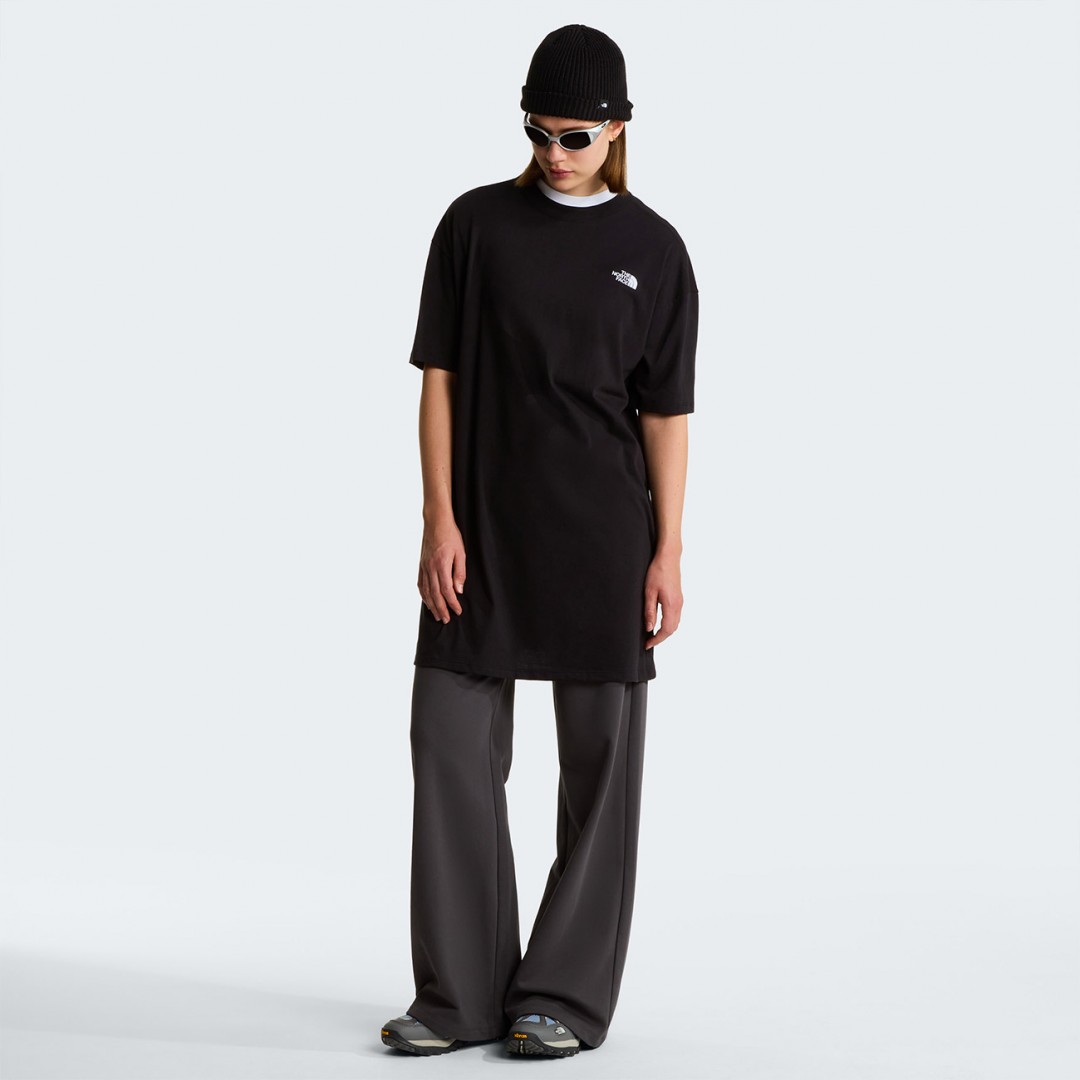 THE NORTH FACE W EVOLUTION SIMPLE T-SHIRT DRESS NF0A8FDMJK3-JK3 Μαύρο