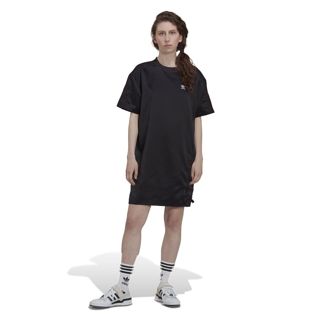 adidas Originals TEE DRESS HK5079 Μαύρο