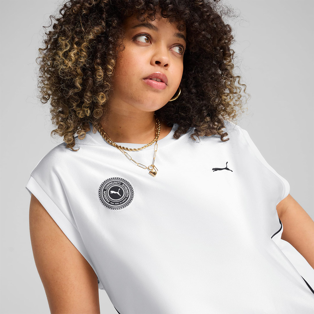 PUMA DARE TO JER-SHE DRESS 629826-02 Λευκό
