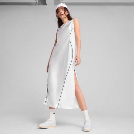 PUMA DARE TO JER-SHE DRESS 629826-02 Λευκό