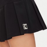 KARL KANI OG PLEATED SKORT KW251-012-1-BLACK Black Image 2
