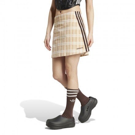 adidas Originals TARTAN SKIRT IX7414 Μπέζ