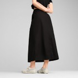 PUMA FUTURE ARCHIVE ZIP-OFF MAXI WOVEN SKIRT 629784-01 Black Image 0