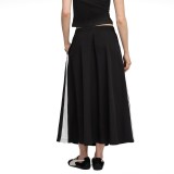 PUMA T7 WOVEN MIDI SKIRT 633438-01 Μαύρο Εικόνα 0