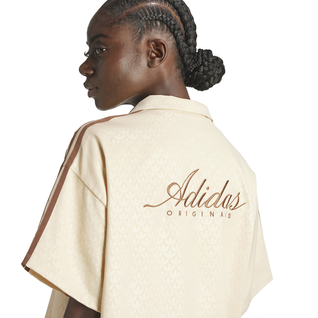 adidas Originals MONOGRAM SHIRT IS3848 Beige