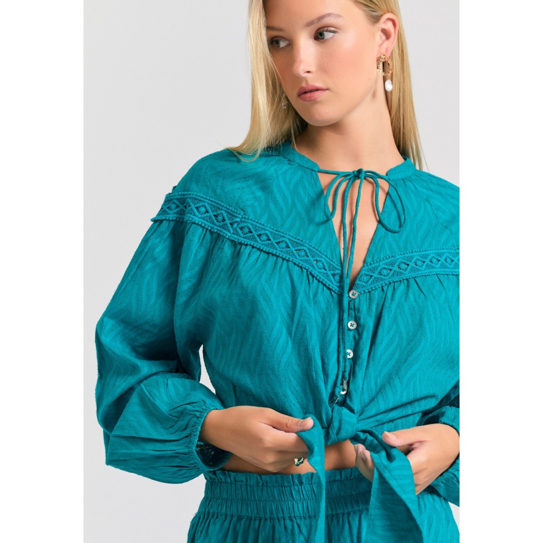 FUNKY BUDDHA FBL011-103-17-PEACOCK Πράσινο