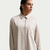 NIKE W NSW OFFLN WVN STN LS TOP IM0575-072 Ecru Image 1