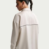 NIKE W NSW OFFLN WVN STN LS TOP IM0575-072 Ecru Image 2