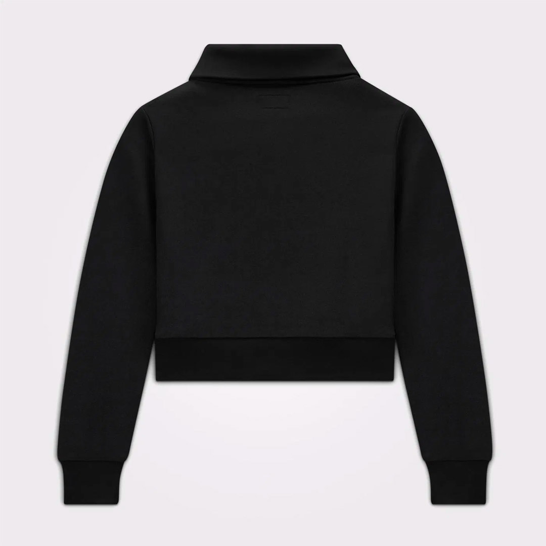 CONVERSE HERITAGE FULL-ZIP TRACK TOP 10026778-A01 Black