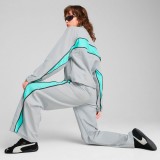 PUMA DARE TO OVERSIZED ZIP-OFF WOVEN JACKET 629807-10 Γκρί Εικόνα 3