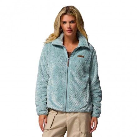 COLUMBIA FIRE SIDE II SHERPA FULL ZIP FLEECE 1819791-461 Σιελ