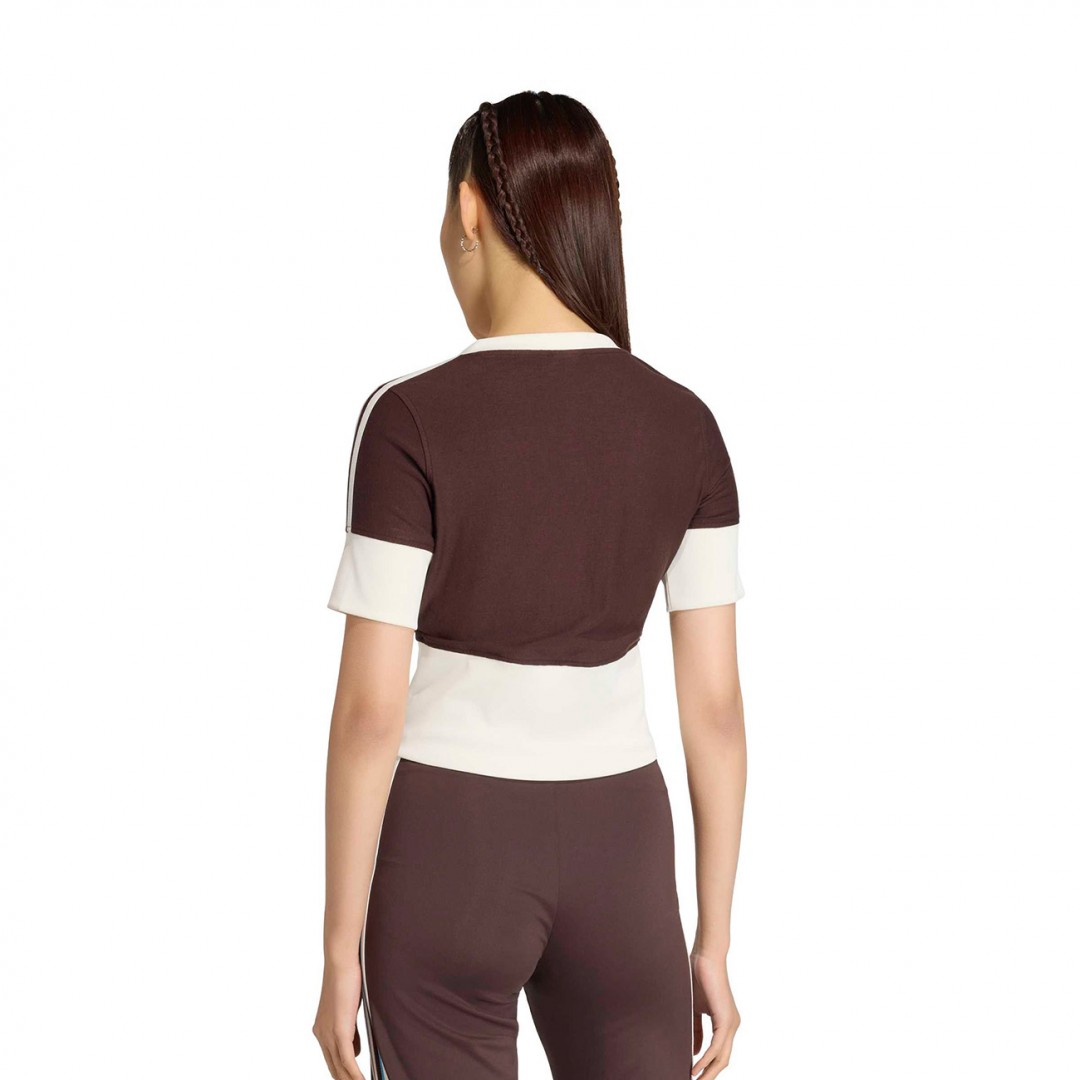 adidas Originals V-NECK SHIRT KU8120 Καφέ