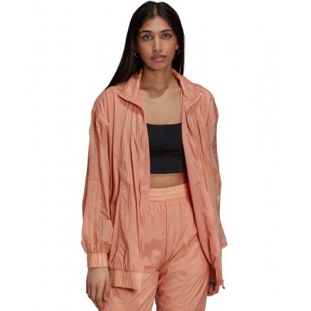 adidas Originals ADICOLOR OVERSIZE RIPSTOP TRACK TOP H11423 Σομόν