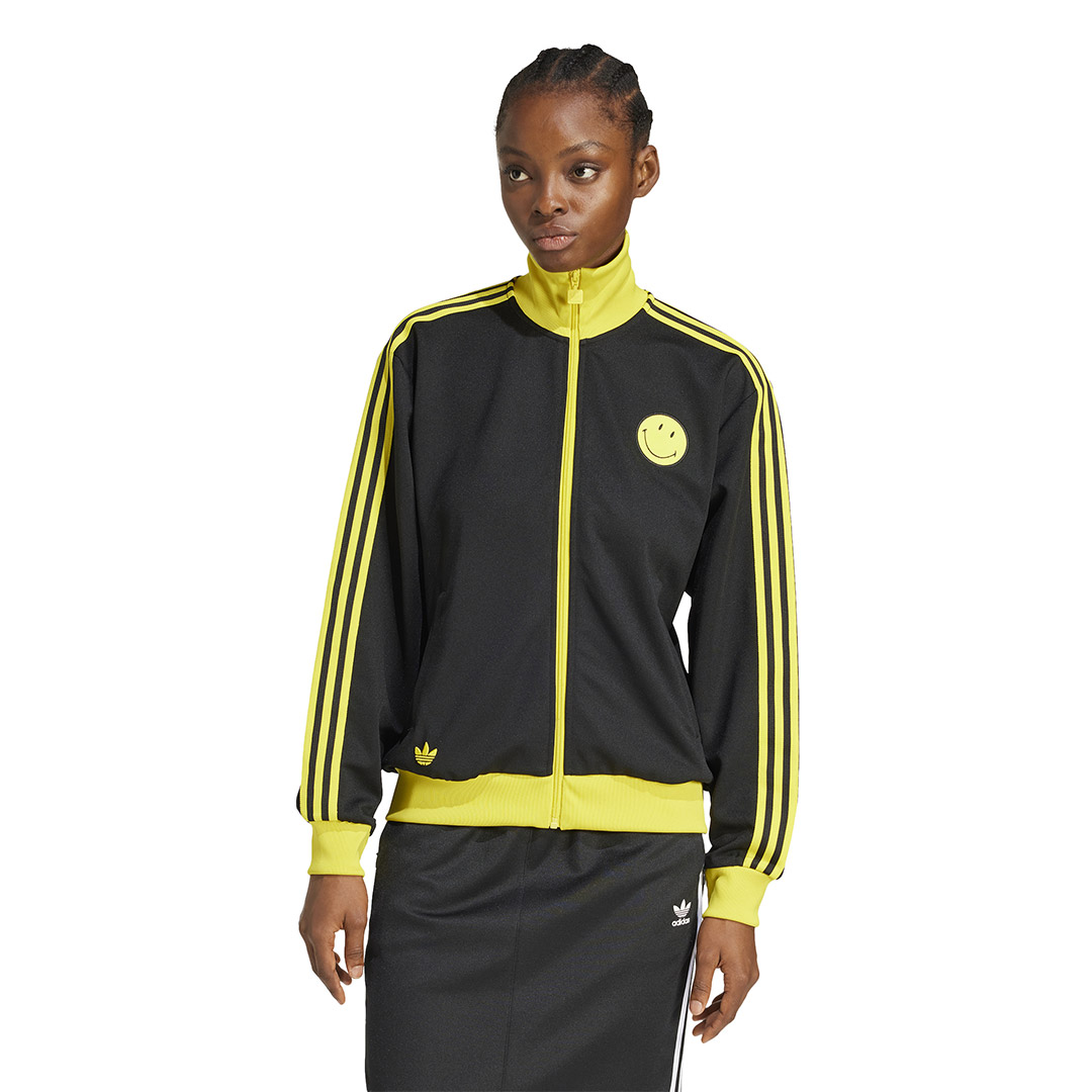 adidas Originals SMILEY TRACKTOP JD2736 Μαύρο