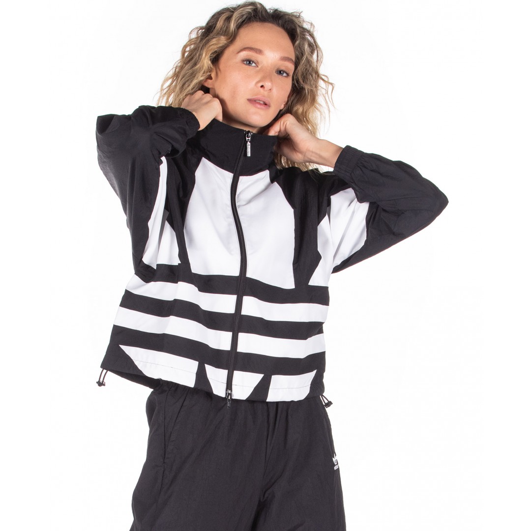 adidas Originals LARGE LOGO TRACK TOP FM2622 White-Black