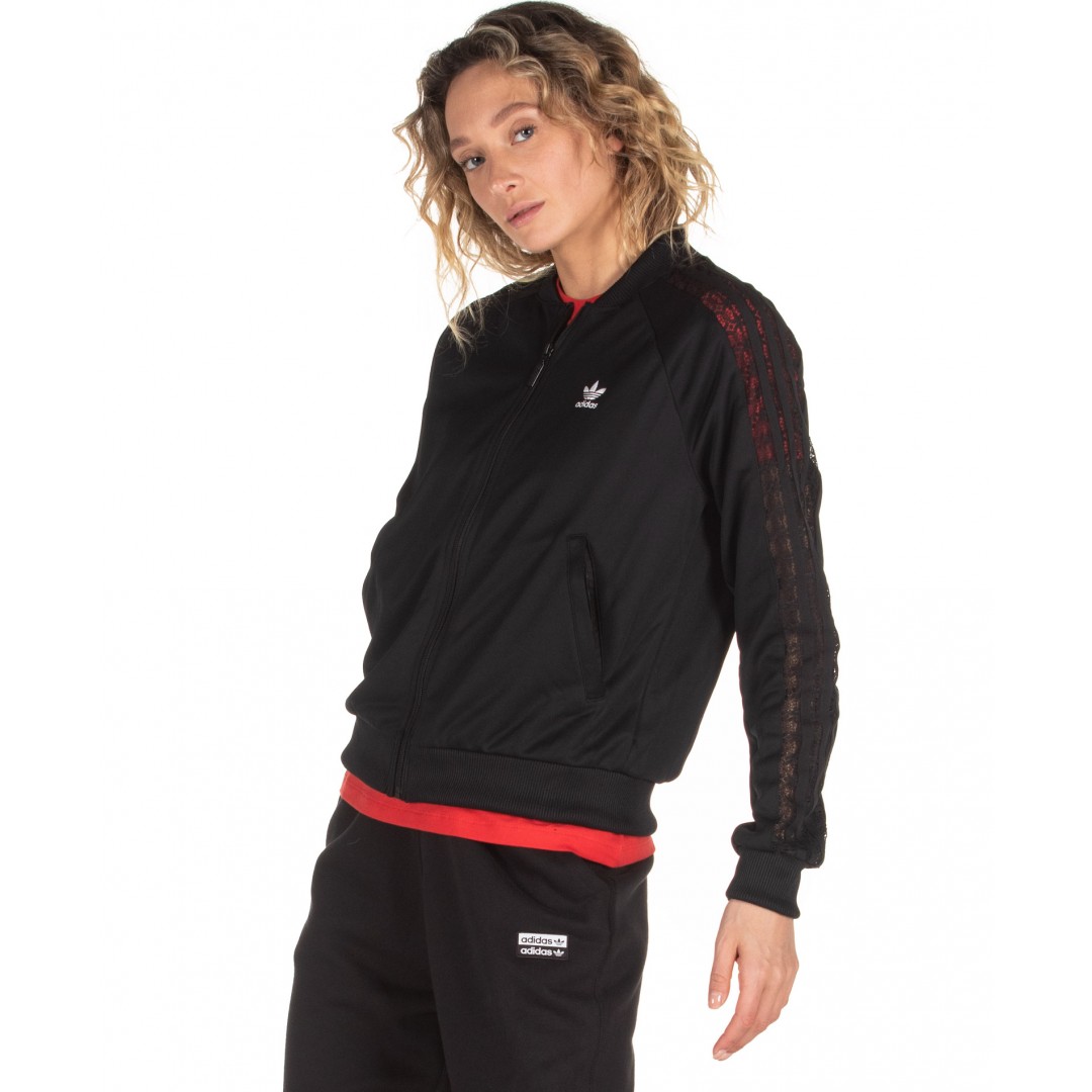 adidas Originals LACE TRACK TOP FL4129 Black