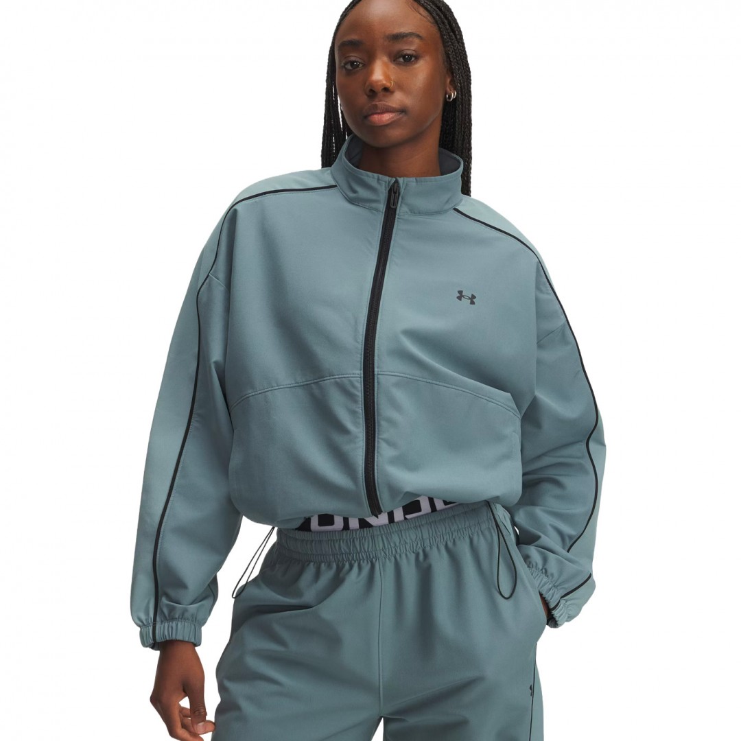 UNDER ARMOUR RIVAL SWOVEN JACKET 6003715-587 Blue