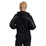 adidas Performance W BOS AOP FZ HD FR5102 Black Image 0