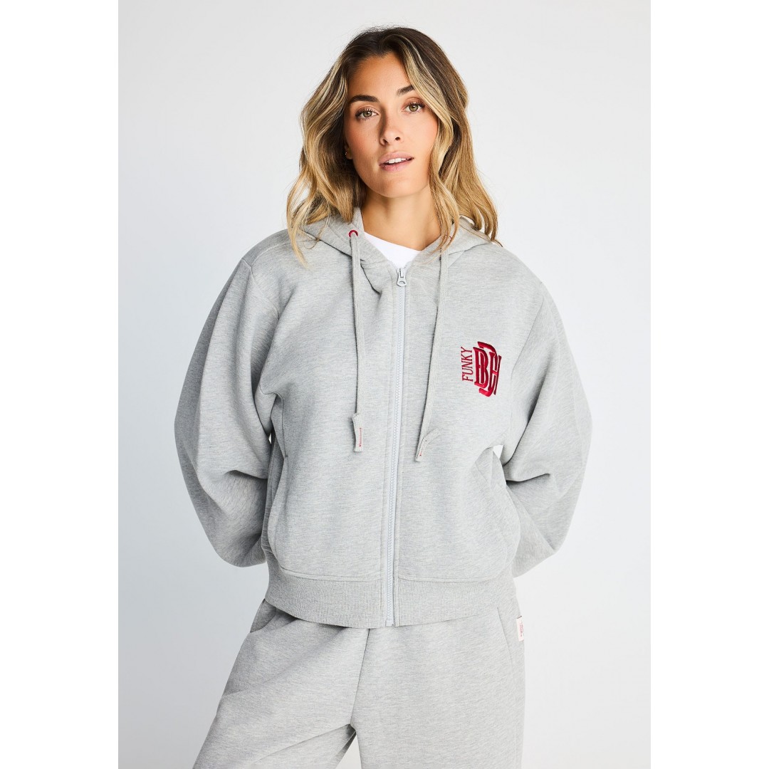 FUNKY BUDDHA  FBL014-105-06-GREY MEL Γκρί