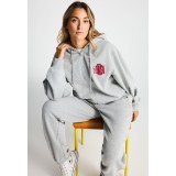FUNKY BUDDHA  FBL014-105-06-GREY MEL Γκρί Εικόνα 