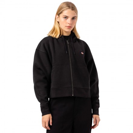 DICKIES OAKPORT ZIP HOODIE W DK0A4Y1ZBLK-BLK Μαύρο