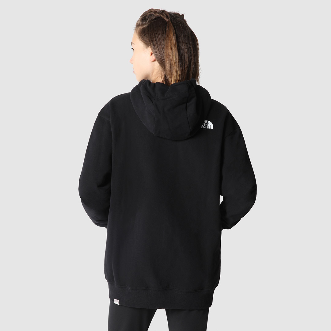 THE NORTH FACE W OPEN GATE FULL ZIP HOODIE NF0A55GPJK3-JK3 Μαύρο