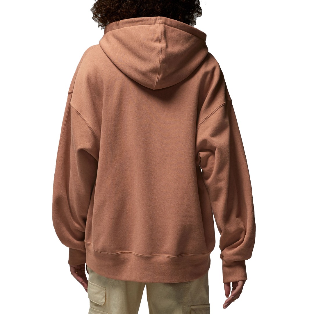 JORDAN W J FLT FLC FZ HOODIE DV1393-215 Καφέ