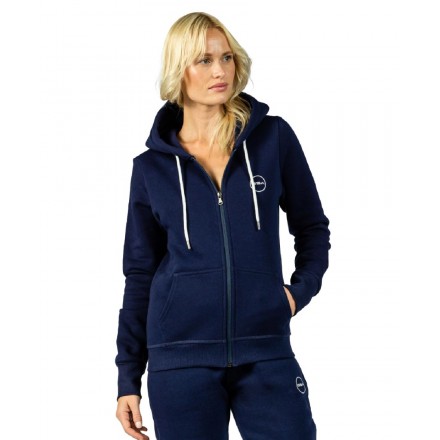 GSA WOMEN ZIPPER HOODIE 1721011001-INK Μπλε