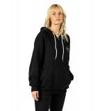 GSA WOMEN ZIPPER HOODIE 1721011001-JET BLACK Black Image 