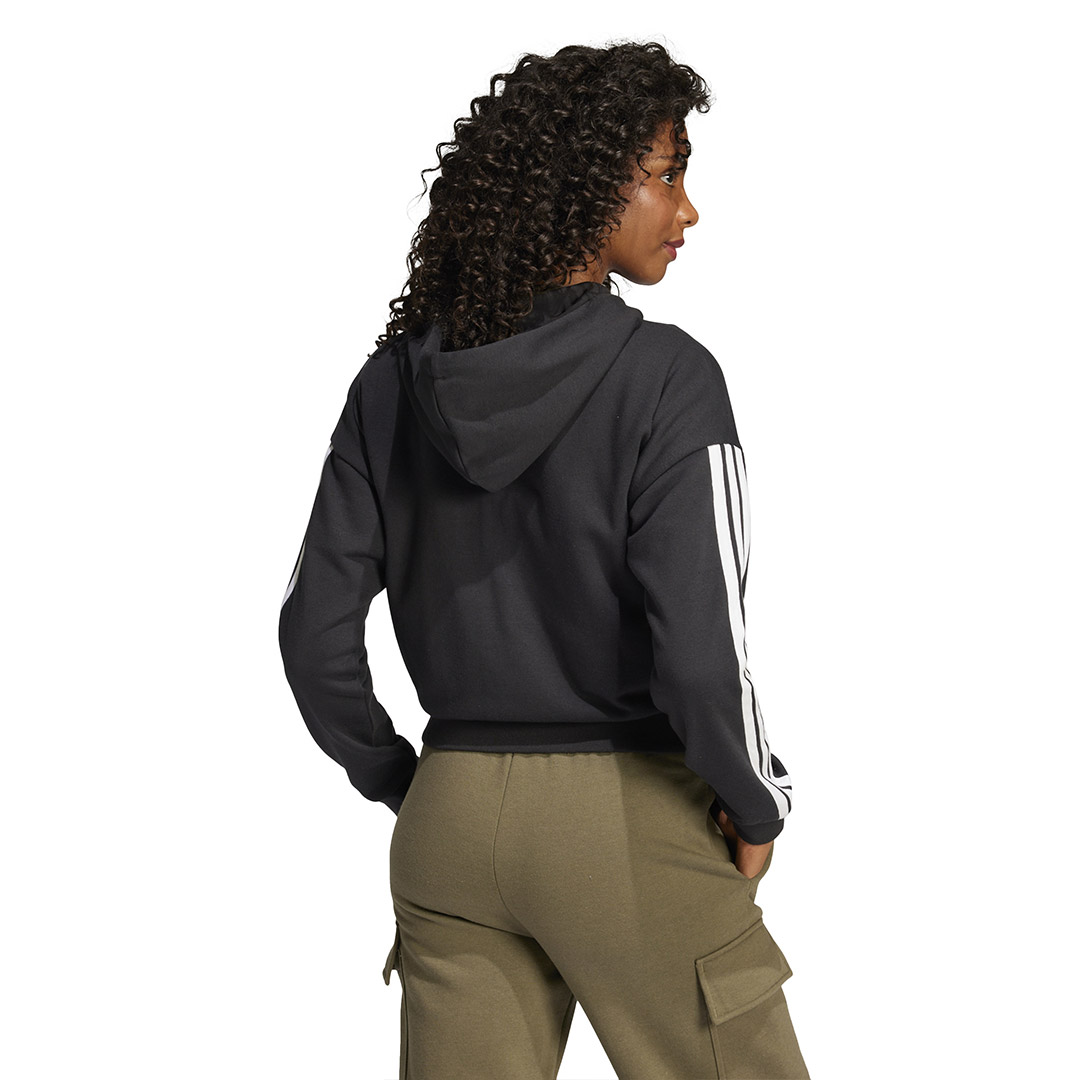 adidas sportswear W 3S FT FZ HD JE0052 Μαύρο
