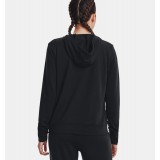 UNDER ARMOUR RIVAL TERRY FZ HOODIE 1369853-001 Black Image 0