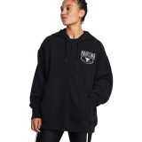 UNDER ARMOUR PJT RCK HW TERRY FZ OS Q1 1383599-001 Black Image 