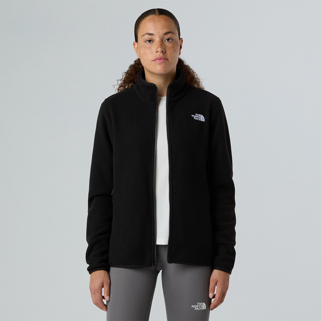 THE NORTH FACE W GLACIER FLEECE JACKET NF0A8D2FJK3-JK3 Μαύρο