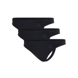 adidas Performance  PACKAGED PANTIES THONG (3PK) 4A0473-000 Black Image 