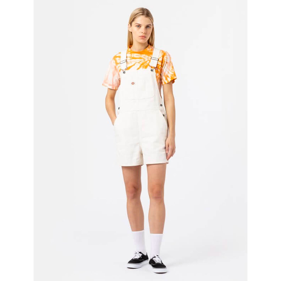 DICKIES DUCK CANVAS SHORT BIB W DK0A4XPTC43-C43 Ecru