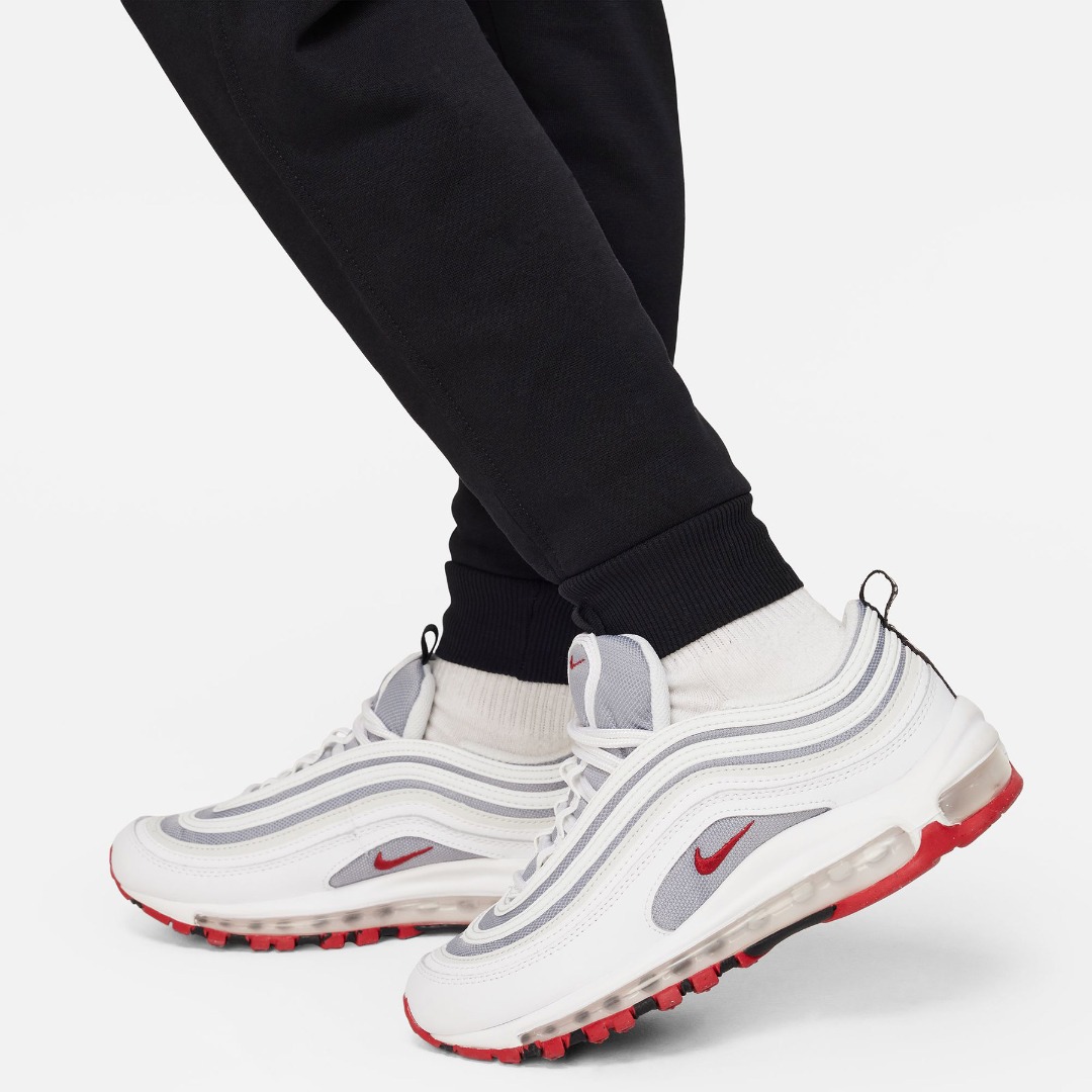 NIKE K NSW CLUB FLC JGGR LBR FD3008-010 Μαύρο