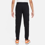 NIKE B NSW SI FLC CARGO PANT BB FZ4718-010 Μαύρο Εικόνα 0